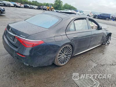 Trzecie zdjęcie samochodu z tyłu: 2023 MERCEDES-BENZ S 580 4MATIC VIN:W1K6G7GB4PA170037 - miniatura