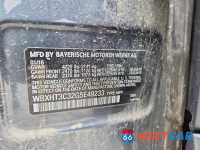 Zdjęcie 14 z 14 samochodu: 2016 BMW X1 XDRIVE28I VIN:WBXHT3C32G5E49233 - miniatura