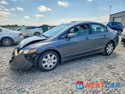 2010 HONDA CIVIC LX 19XFA1F52AE046504 - główne zdjęcie licytacji z USA - miniatura