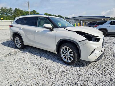 Czwarte zdjęcie samochodu z boku: 2020 TOYOTA HIGHLANDER LIMITED VIN:5TDYZRAH2LS005154 - miniatura