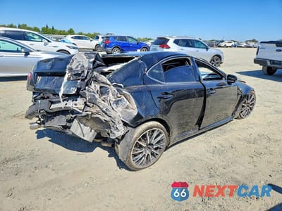 Trzecie zdjęcie samochodu z tyłu: 2008 LEXUS IS F BASE VIN:JTHBP262985000813 - miniatura