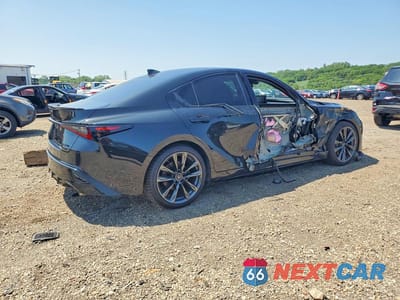 Trzecie zdjęcie samochodu z tyłu: 2021 LEXUS IS 350 F SPORT VIN:JTHGZ1E23M5018794 - miniatura