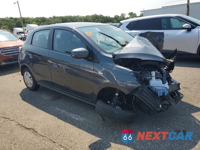 Czwarte zdjęcie samochodu z boku: 2024 MITSUBISHI MIRAGE ES VIN:ML32AUHJ2RH031567 - miniatura