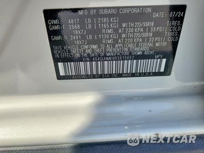 Zdjęcie 14 z 14 samochodu: 2024 SUBARU CROSSTREK LIMITED VIN:4S4GUHM68R3815652 - miniatura