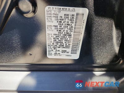 Zdjęcie 14 z 14 samochodu: 2018 NISSAN ROGUE SV VIN:JN8AT2MT1JW458581 - miniatura