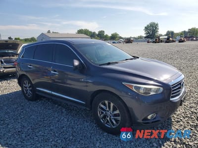 Czwarte zdjęcie samochodu z boku: 2014 INFINITI QX60 BASE VIN:5N1AL0MM8EC527567 - miniatura
