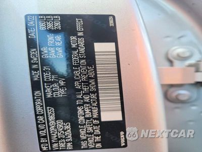 Zdjęcie 13 z 13 samochodu: 2022 VOLVO XC90 T6 MOMENTUM VIN:YV4A22PK6N1862557 - miniatura