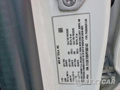 Zdjęcie 13 z 13 samochodu: 2023 TESLA MODEL 3 VIN:5YJ3E1EB5PF388143 - miniatura