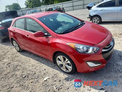 Czwarte zdjęcie samochodu z boku: 2013 HYUNDAI ELANTRA GT BASE VIN:KMHD35LEXDU147787 - miniatura