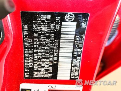 Zdjęcie 12 z 12 samochodu: 2013 TOYOTA CAMRY LE VIN:4T1BF1FK5DU720751 - miniatura