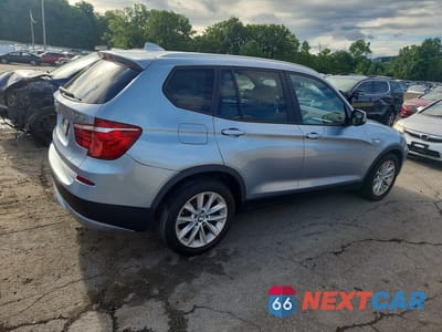 Trzecie zdjęcie samochodu z tyłu: 2014 BMW X3 XDRIVE28I VIN:5UXWX9C53E0D17538 - miniatura