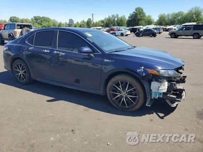 Czwarte zdjęcie samochodu z boku: 2022 TOYOTA CAMRY SE VIN:4T1T11AK7NU675064 - miniatura