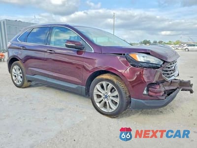 Czwarte zdjęcie samochodu z boku: 2019 FORD EDGE TITANIUM VIN:2FMPK3K90KBC15770 - miniatura