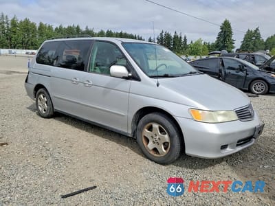 Czwarte zdjęcie samochodu z boku: 2001 HONDA ODYSSEY EX VIN:2HKRL18601H607369 - miniatura
