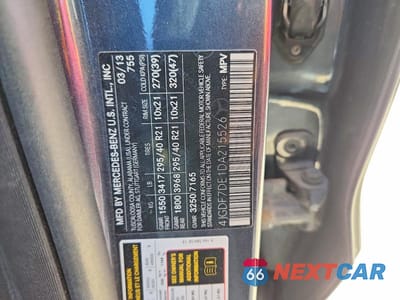 Zdjęcie 13 z 13 samochodu: 2013 MERCEDES-BENZ GL 550 4MATIC VIN:4JGDF7DE1DA215526 - miniatura