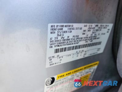 Zdjęcie 13 z 13 samochodu: 2019 FORD EXPEDITION XLT VIN:1FMJU1HT6KEA16167 - miniatura