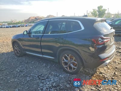 Drugie zdjęcie samochodu z przodu: 2022 BMW X3 XDRIVE30I VIN:WBX57DP05NN167613 - miniatura