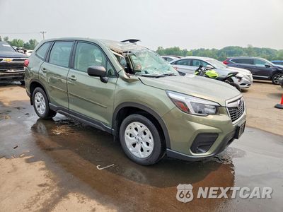 Czwarte zdjęcie samochodu z boku: 2021 SUBARU FORESTER VIN:JF2SKADC9MH575249 - miniatura