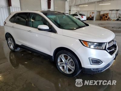 Czwarte zdjęcie samochodu z boku: 2017 FORD EDGE TITANIUM VIN:2FMPK4K91HBB04627 - miniatura