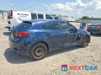 Trzecie zdjęcie samochodu z tyłu: 2017 MAZDA 3 SPORT VIN:3MZBN1K79HM145618 - miniatura