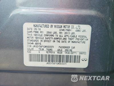 Zdjęcie 12 z 12 samochodu: 2016 INFINITI Q50 SPORT VIN:JN1EV7AP1GM303371 - miniatura
