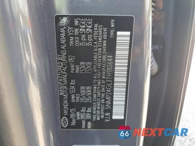 Zdjęcie 13 z 13 samochodu: 2026 HYUNDAI SANTA FE SEL VIN:5NMP24GL3TH180644 - miniatura