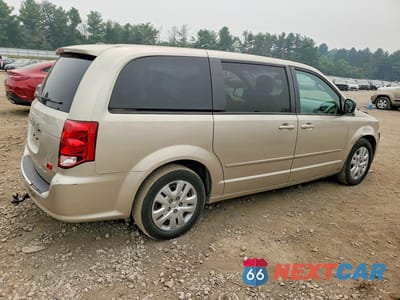 Trzecie zdjęcie samochodu z tyłu: 2014 DODGE GRAND CARAVAN SE VIN:2C4RDGBG2ER331240 - miniatura