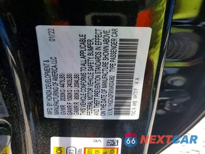 Zdjęcie 13 z 13 samochodu: 2022 HONDA ACCORD TOURING VIN:1HGCV2F9XNA004382 - miniatura