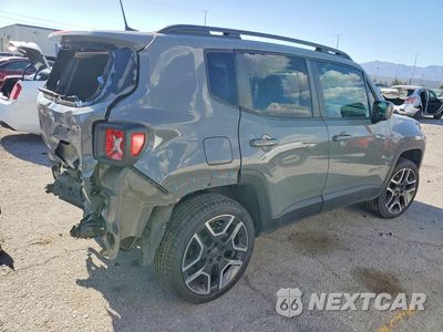 Trzecie zdjęcie samochodu z tyłu: 2020 JEEP RENEGADE LATITUDE VIN:ZACNJBBBXLPL35890 - miniatura