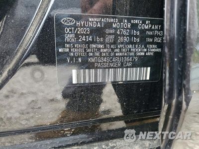 Zdjęcie 12 z 12 samochodu: 2024 GENESIS G70 2.5T STANDARD VIN:KMTG34SC4RU136479 - miniatura