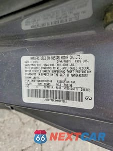 Zdjęcie 12 z 12 samochodu: 2017 INFINITI Q60 3.0T PREMIUM VIN:JN1EV7EK8HM363244 - miniatura