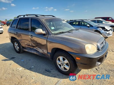 Czwarte zdjęcie samochodu z boku: 2005 HYUNDAI SANTA FE GLS/LX VIN:KM8SC13E05U962226 - miniatura