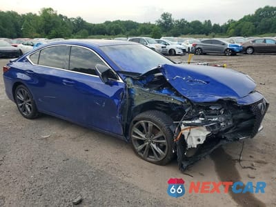 Czwarte zdjęcie samochodu z boku: 2019 LEXUS ES 350 VIN:58ABZ1B14KU047574 - miniatura