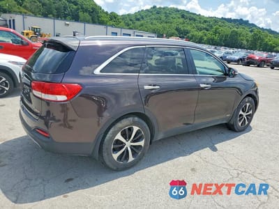 Trzecie zdjęcie samochodu z tyłu: 2016 KIA SORENTO EX VIN:5XYPHDA13GG034265 - miniatura