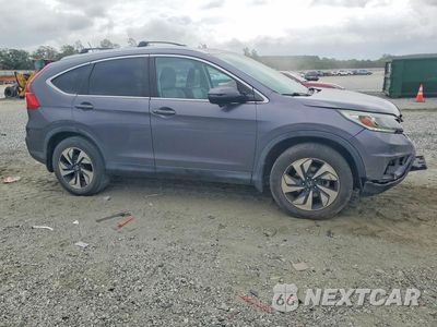 Czwarte zdjęcie samochodu z boku: 2015 HONDA CR-V TOURING VIN:5J6RM3H93FL021409 - miniatura