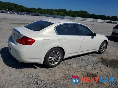 Trzecie zdjęcie samochodu z tyłu: 2009 INFINITI G37 SEDAN BASE VIN:JNKCV61E39M014331 - miniatura