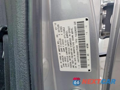 Zdjęcie 12 z 12 samochodu: 2010 HONDA ACCORD LXP VIN:1HGCP2F49AA175309 - miniatura