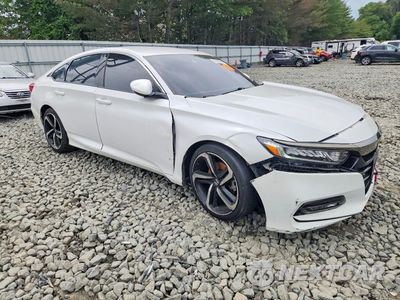 Czwarte zdjęcie samochodu z boku: 2020 HONDA ACCORD VIN:1HGCV1F36LA153875 - miniatura