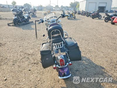 Czwarte zdjęcie samochodu z boku: 2008 HARLEY-DAVIDSON FLSTN VIN:1HD1JD5118Y019954 - miniatura