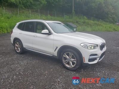 Czwarte zdjęcie samochodu z boku: 2021 BMW X3 XDRIVE30I VIN:5UXTY5C04M9G72855 - miniatura
