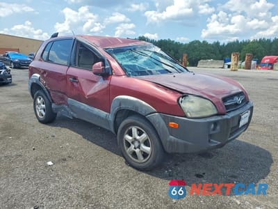 Czwarte zdjęcie samochodu z boku: 2005 HYUNDAI TUCSON GLS VIN:KM8JN12D35U110791 - miniatura