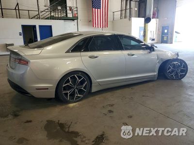 Trzecie zdjęcie samochodu z tyłu: 2016 LINCOLN MKZ VIN:3LN6L2G96GR609049 - miniatura