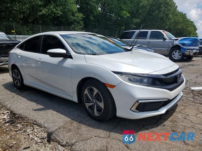 Czwarte zdjęcie samochodu z boku: 2020 HONDA CIVIC LX VIN:2HGFC2F69LH506789 - miniatura