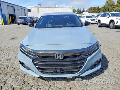 Piąte zdjęcie samochodu w środku: 2022 HONDA ACCORD SPORT VIN:1HGCV1F32NA121086 - miniatura