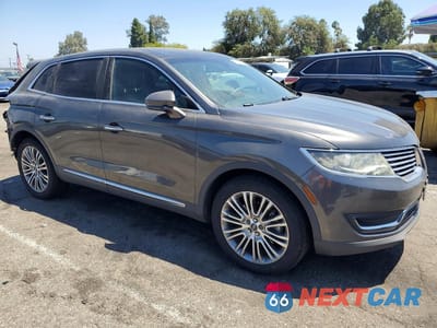 Czwarte zdjęcie samochodu z boku: 2018 LINCOLN MKX RESERVE VIN:2LMPJ8LR3JBL29246 - miniatura