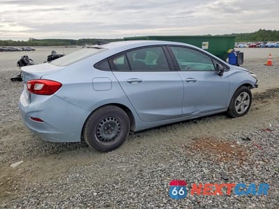 Trzecie zdjęcie samochodu z tyłu: 2017 CHEVROLET CRUZE LS VIN:1G1BC5SM9H7134949 - miniatura