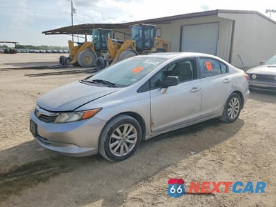 2012 HONDA CIVIC EX 2HGFB2F82CH588000 - główne zdjęcie licytacji z USA - miniatura