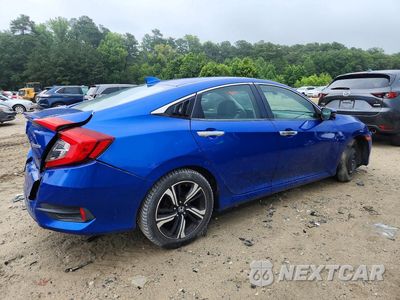 Trzecie zdjęcie samochodu z tyłu: 2017 HONDA CIVIC TOURING VIN:19XFC1F92HE013736 - miniatura