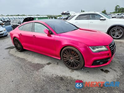 Czwarte zdjęcie samochodu z boku: 2013 AUDI A7 PRESTIGE VIN:WAU3GAFC3DN075331 - miniatura
