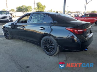 Drugie zdjęcie samochodu z przodu: 2018 INFINITI Q50 3.0T LUXE VIN:JN1EV7AP3JM365068 - miniatura